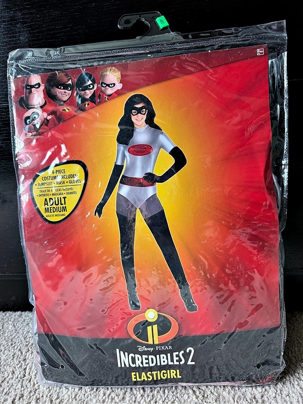 Disney Pixar The Incredibles 2 Elastigirl costume Elastigirl Costume Size Medium